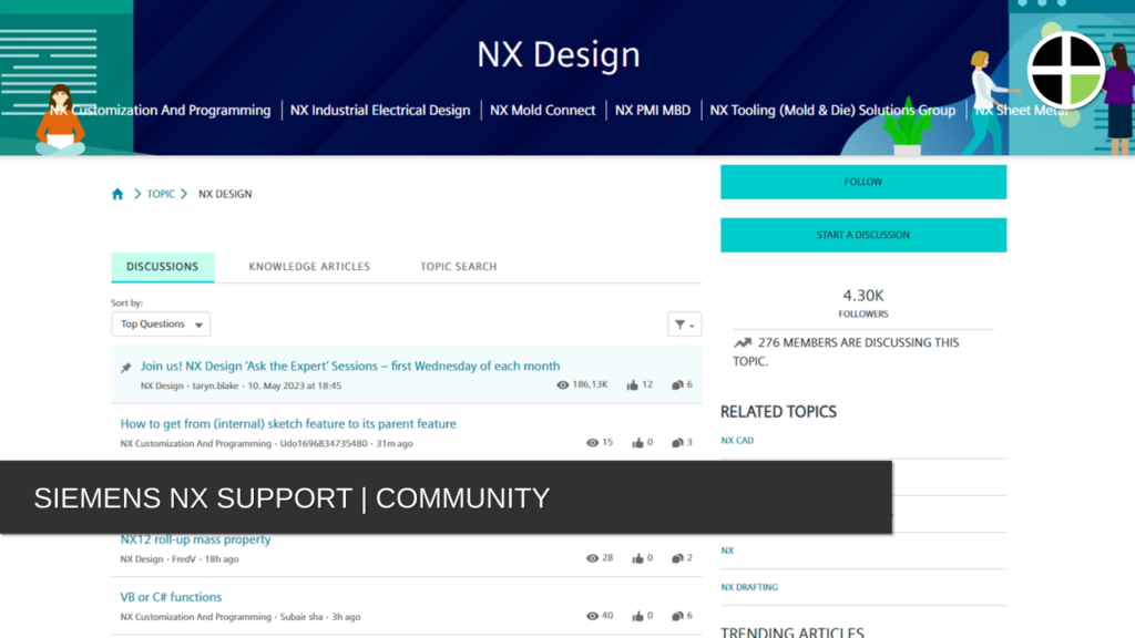 Siemens NX Support - Community