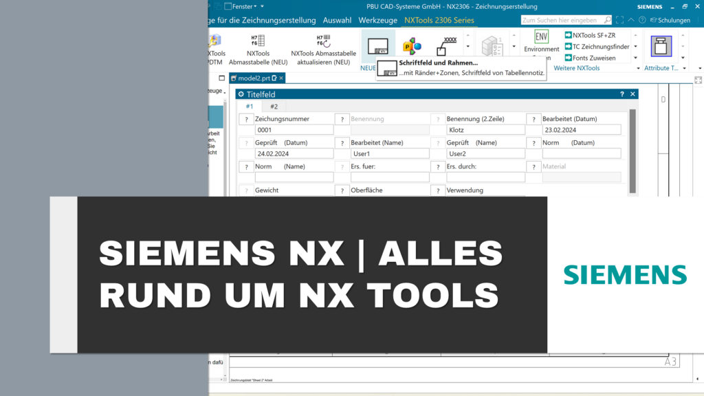 Siemens NX Tools