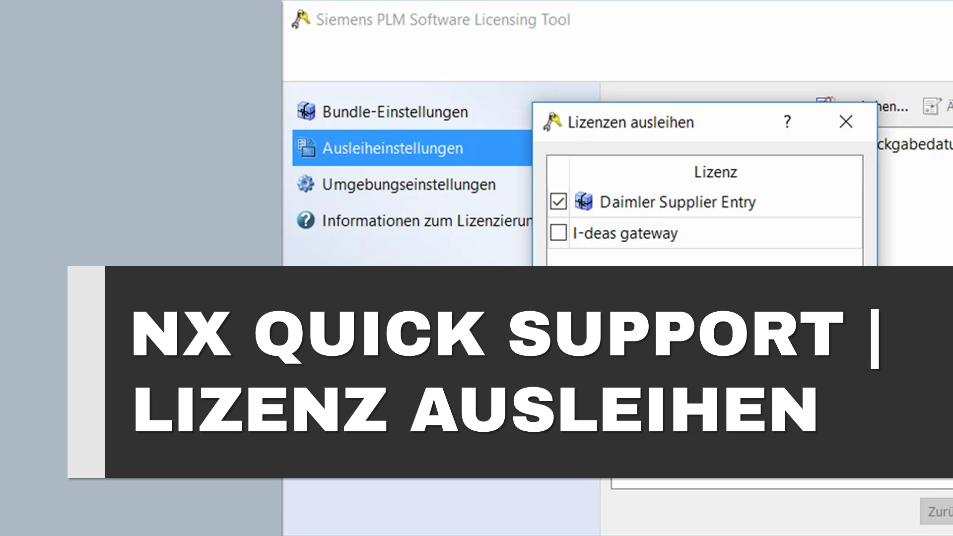 Siemens NX Lizenz Ausleihen: Mit dieser Methode NX direkt von zuhause betreiben 1 siemens nx lizenz ausleihen