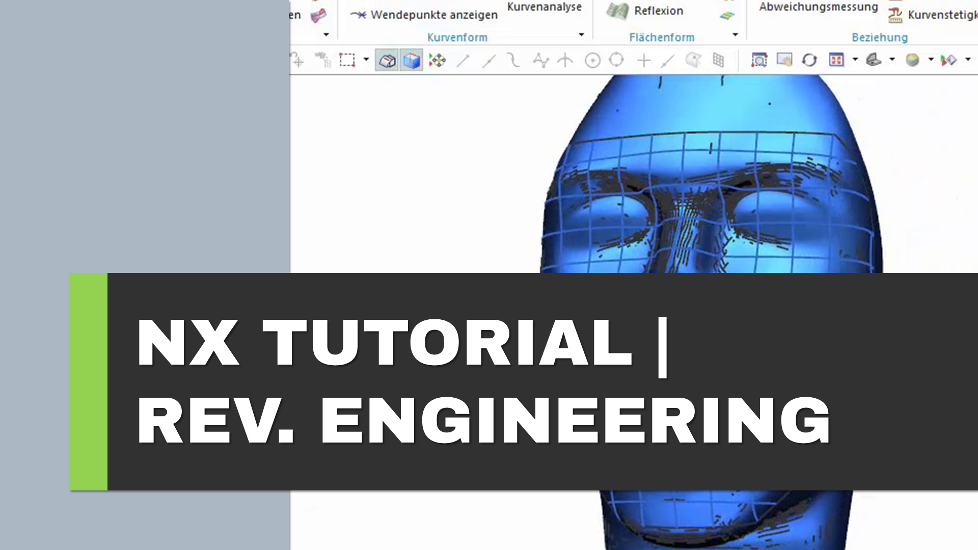 Siemens NX Reverse Engineering: Wie Sie Flächen-rückführungen schnell und einfach erzeugen 1