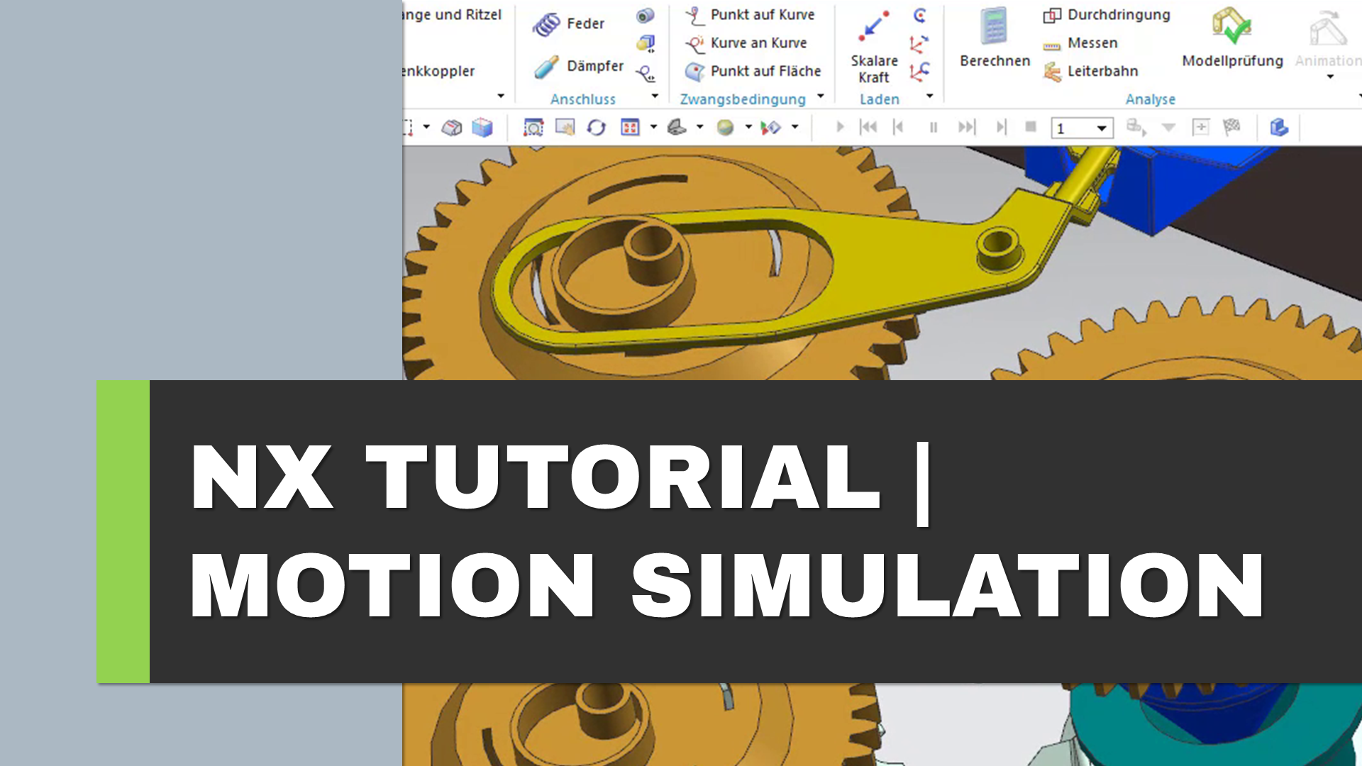 Siemens NX Motion: Erlenen Sie die Grundlagen der Kinematik und Simulation mit Siemens NX 1 pspslm24 tutorial motion simulation rev02