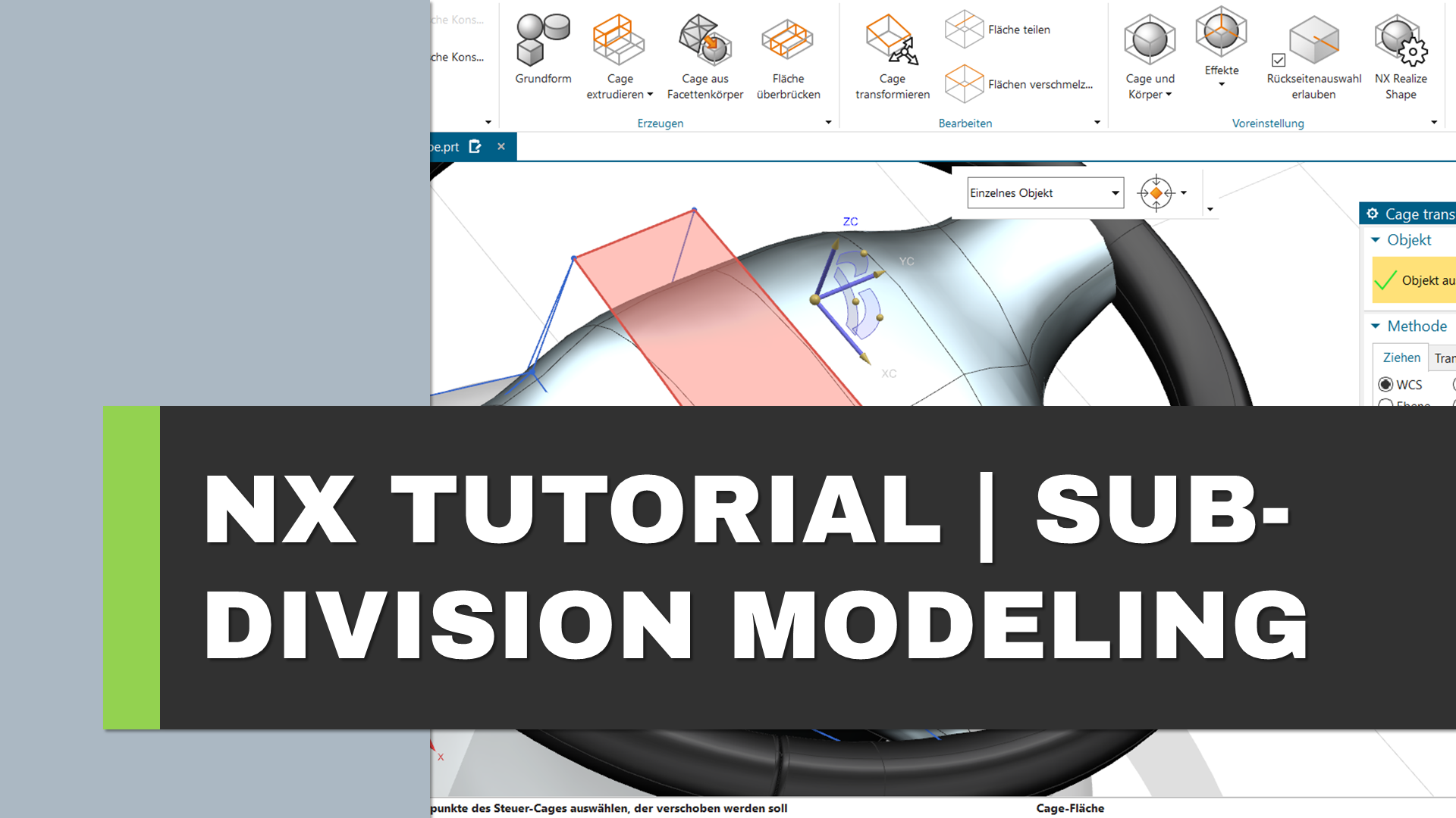 Mit Siemens NX Realize Shape komplexe Formen einfach umsetzen 1 realize shape 01